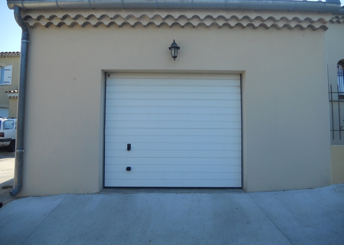 Portail garage sectionnel